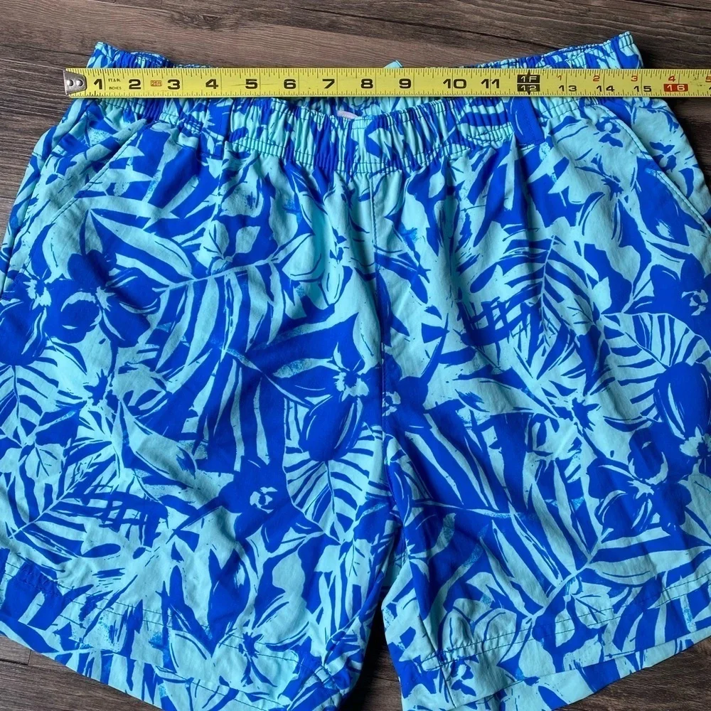 Columbia Men’s PFG Super Backcast Tropical Floral Water Shorts Size M